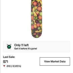 Supreme Fruit Skateboard